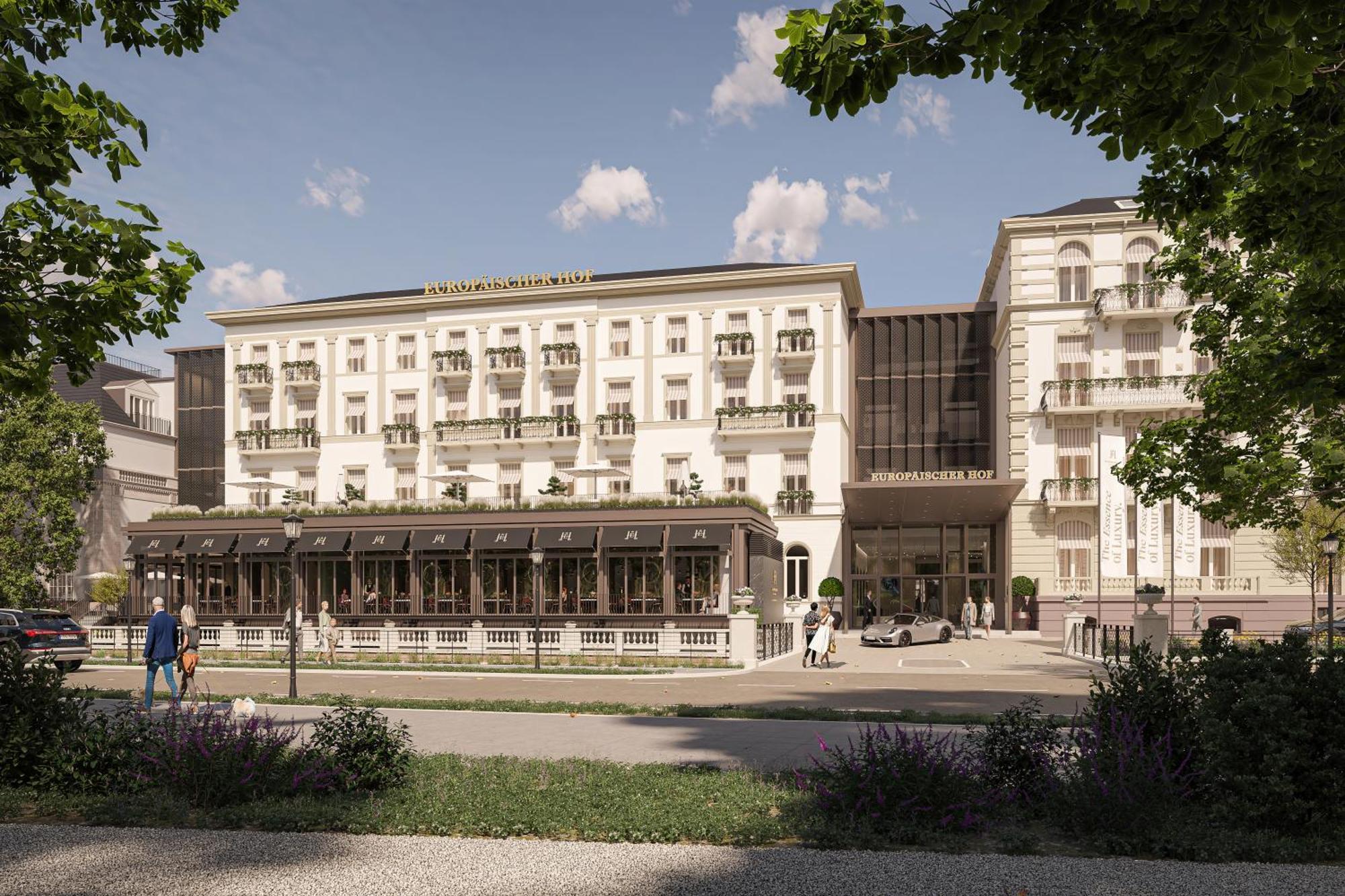 Steigenberger Icon Europaeischer Hof Baden Baden Exteriör bild